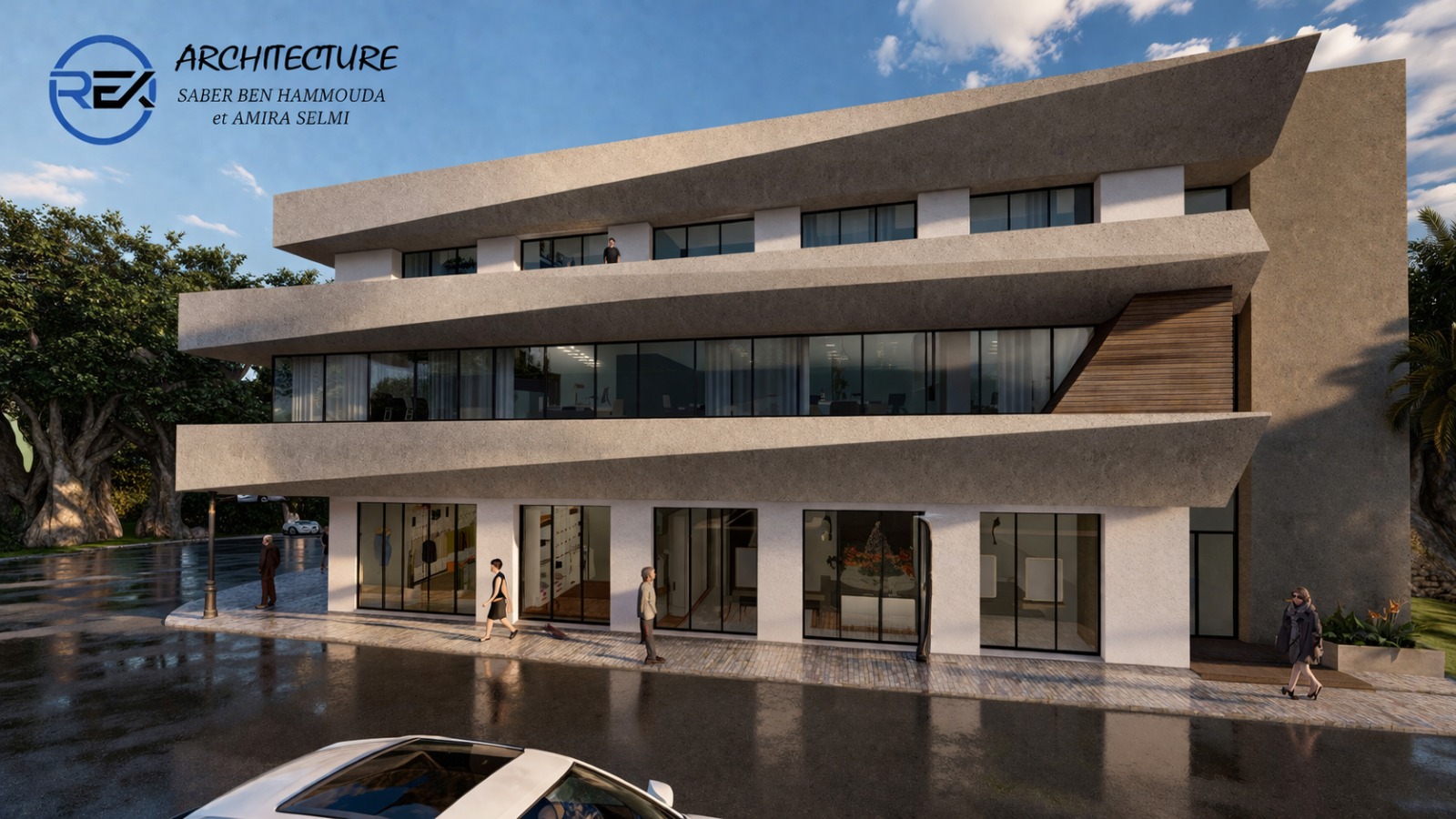 Local Commercial R+2 - REK Architecture